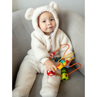 Утепленный комбинезон тедди 